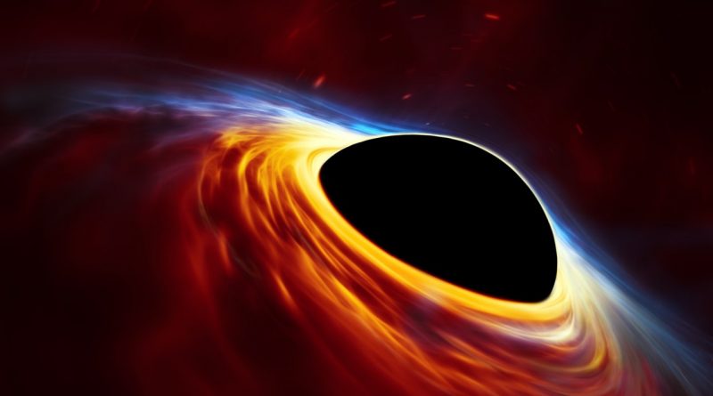 Z rotace černých děr by se dala těžit mimořádně velká energie. Kredit: ESO, ESA/Hubble, M. Kornmesser.