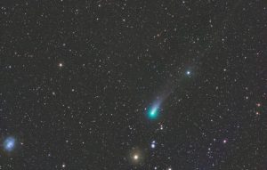 Kometa Leonard z 15. listopadu 2021. Foto: Michael Jaeger.