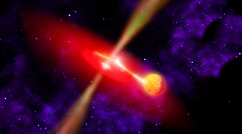Pochopení tzv. akrečních disků okolo černých děr by mohlo být klíčem k realizaci fúzních elektráren na Zemi. Zdroj: NASA.