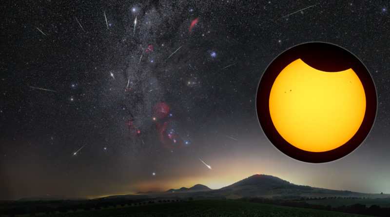 Orionidy a zatmění Slunce v říjnu 2022