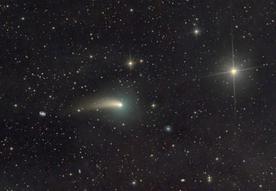 Kometa C/2022 E3 ZTF z 16. října 2022. Foto: Dan Bartlett.