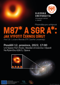 Upoutávka na přednášku prof. Rezolly v Opavě 12. prosince 2022 od 17 hodin