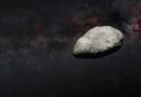 Ilustrační obrázek asteroidu. Autoři: N. Bartmann (ESA/Webb), ESO/M. Kornmesser and S. Brunier, N. Risinger (skysurvey.org)