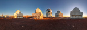 Západ Slnka na Cerro Tololo v Čile. Credits: CTIO/NOIRLab/NSF/AURA/T. Slovinský