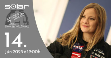 Astrobiologička Dr. Michaela Musilová 14. júna v Senci! Astrobiologička Dr. Michaela Musilová 14. júna v Senci!