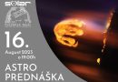Astronómka Adriana Pisarčíková 16. augusta 2023 v Senci