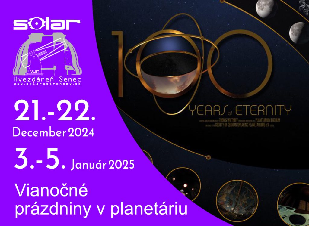 Vianočné premiéry v planetariu v Senci