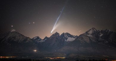 Astronomický snímok dňa zachytáva kométu Lemmon nad Vysokými Tatrami Astronomický snímok dňa zachytáva kométu Lemmon nad Vysokými Tatrami