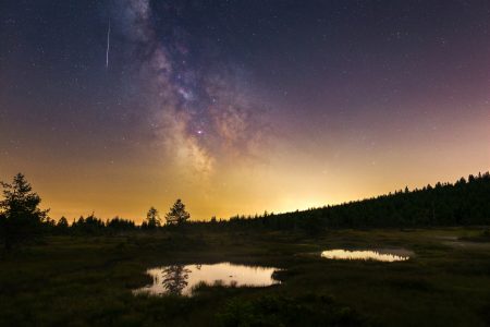 Perseida na Čihadle. Foto: Daniel Kurtin/KaL. Perseida na Čihadle. Foto: Daniel Kurtin/KaL.