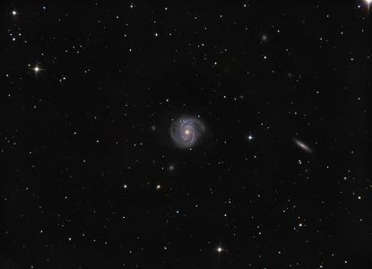 Galaxie M110. Foto: Matěj Merunka/KaL. Galaxie M110. Foto: Matěj Merunka/KaL.